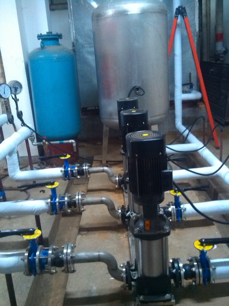 水泵機組的安裝規定與安裝計劃